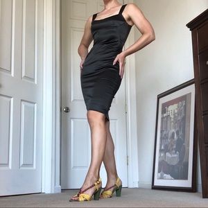 Vintage Designer Cocktail Wiggle Dress Lida Baday